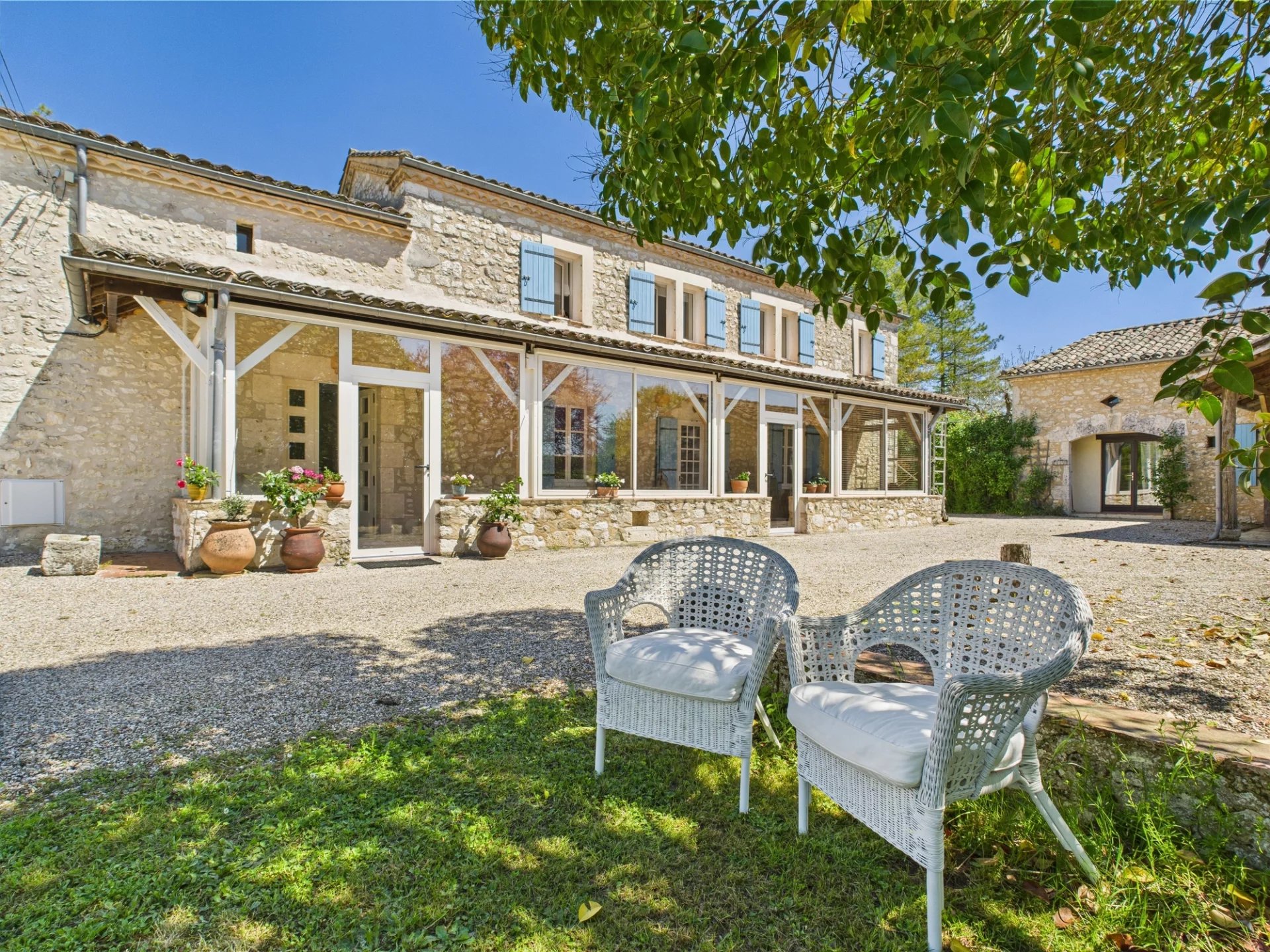 Fabulous Farmhouse with 2 two gites each with its own pool