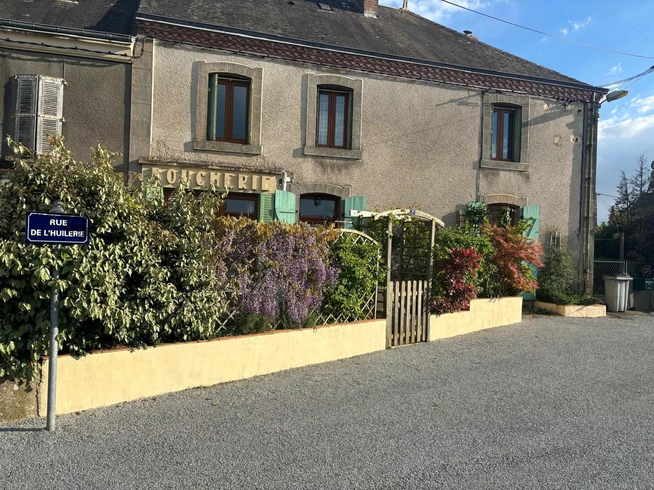 Traditional terraced village house