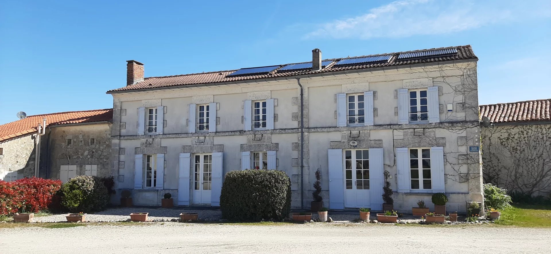 Maison de maître avec piscine intérieure