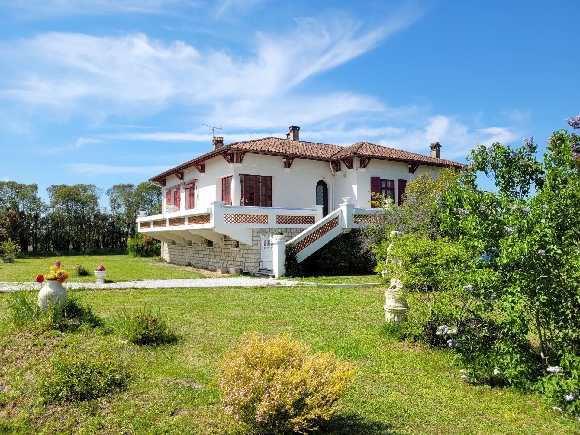 Large house with garden