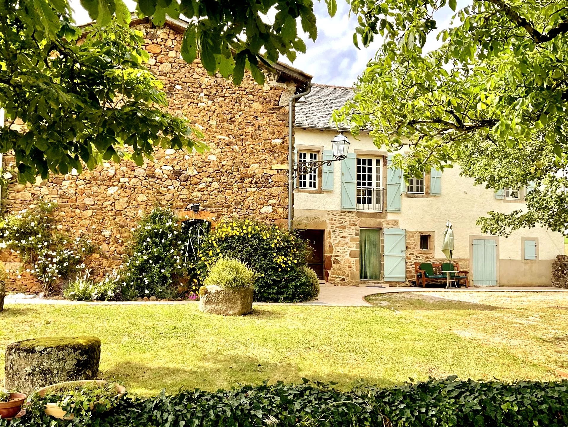 Secluded Stone Farmhouse with Pool & Barn Conversion Potential
