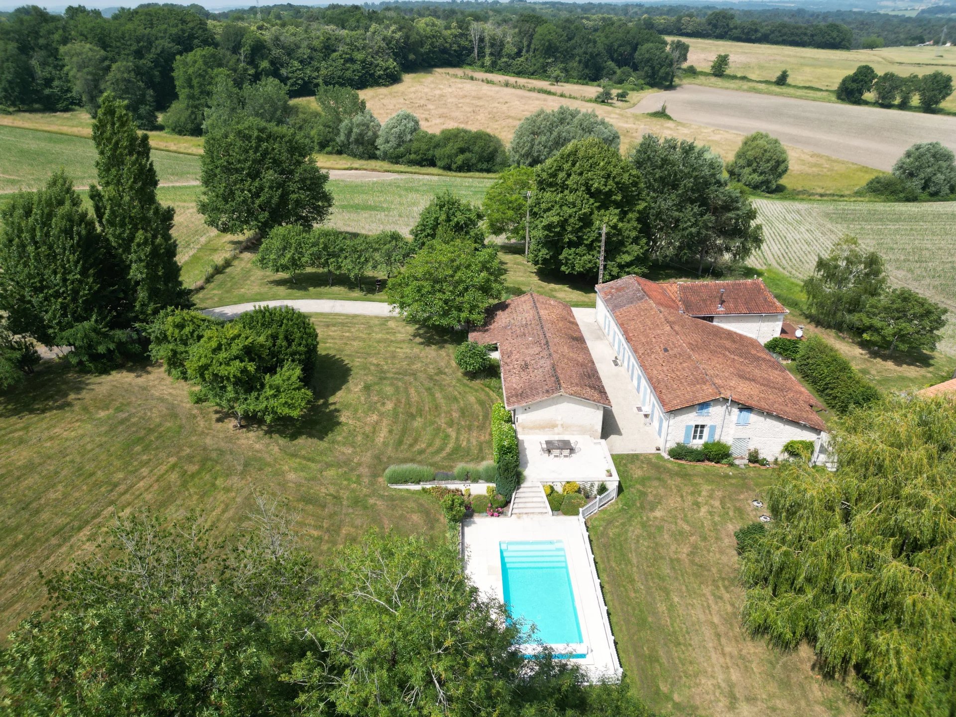 Stunning 4-Bedroom Home with Self-Contained guest house, Glorious Gardens and Breathtaking Views