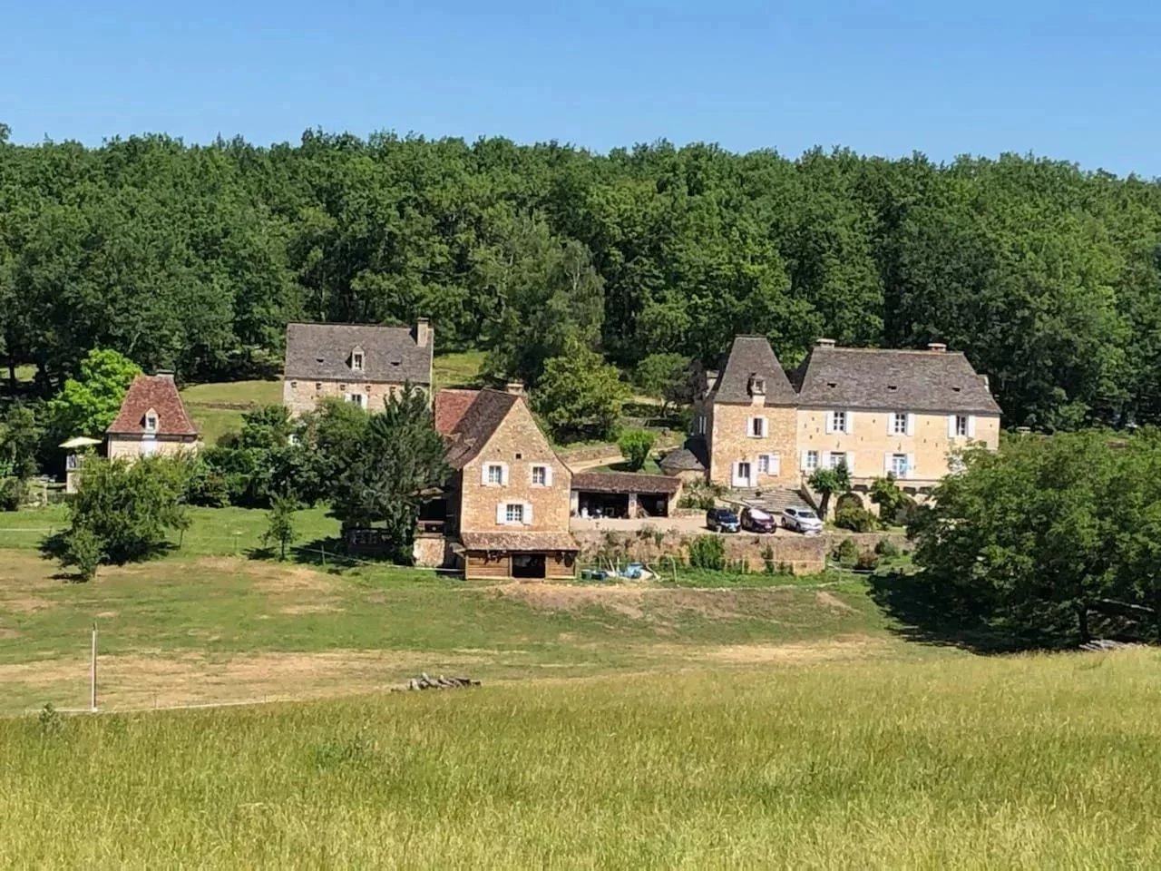 Domaine du 16ème siècle près de Saint Cyprien, maison principale, 5 maisons d'amis et piscine.