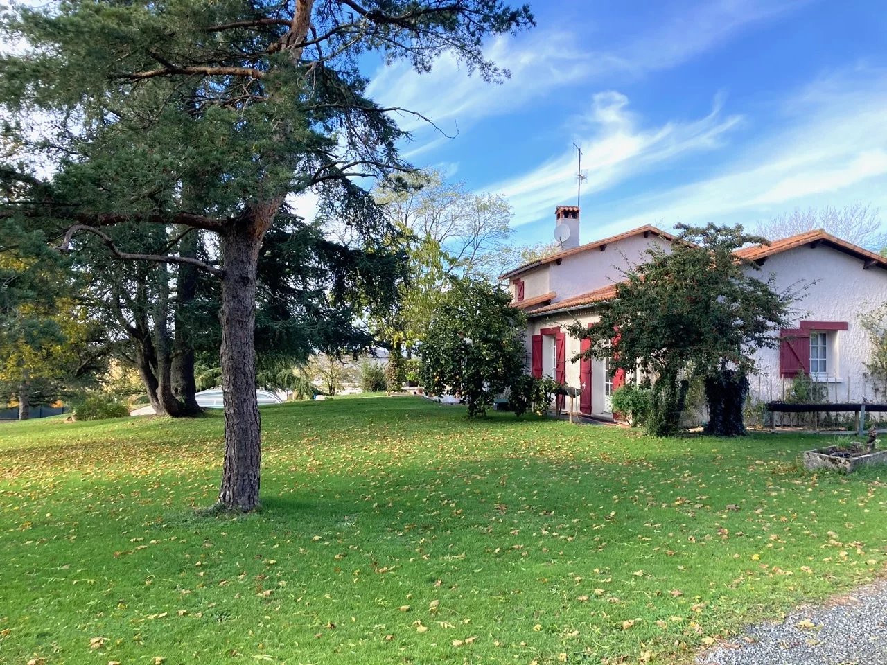 Large modern house with pool near Parthenay