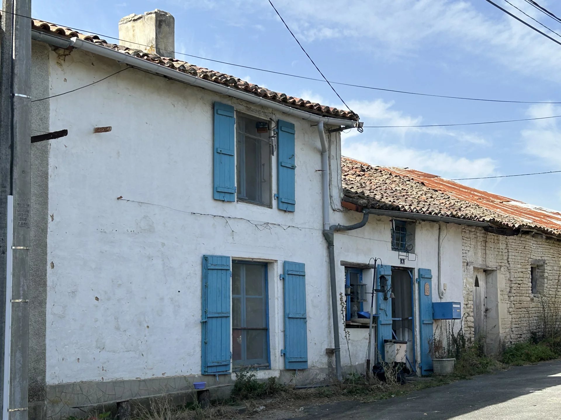 Jolie maison de hameau de 2 chambres à moderniser