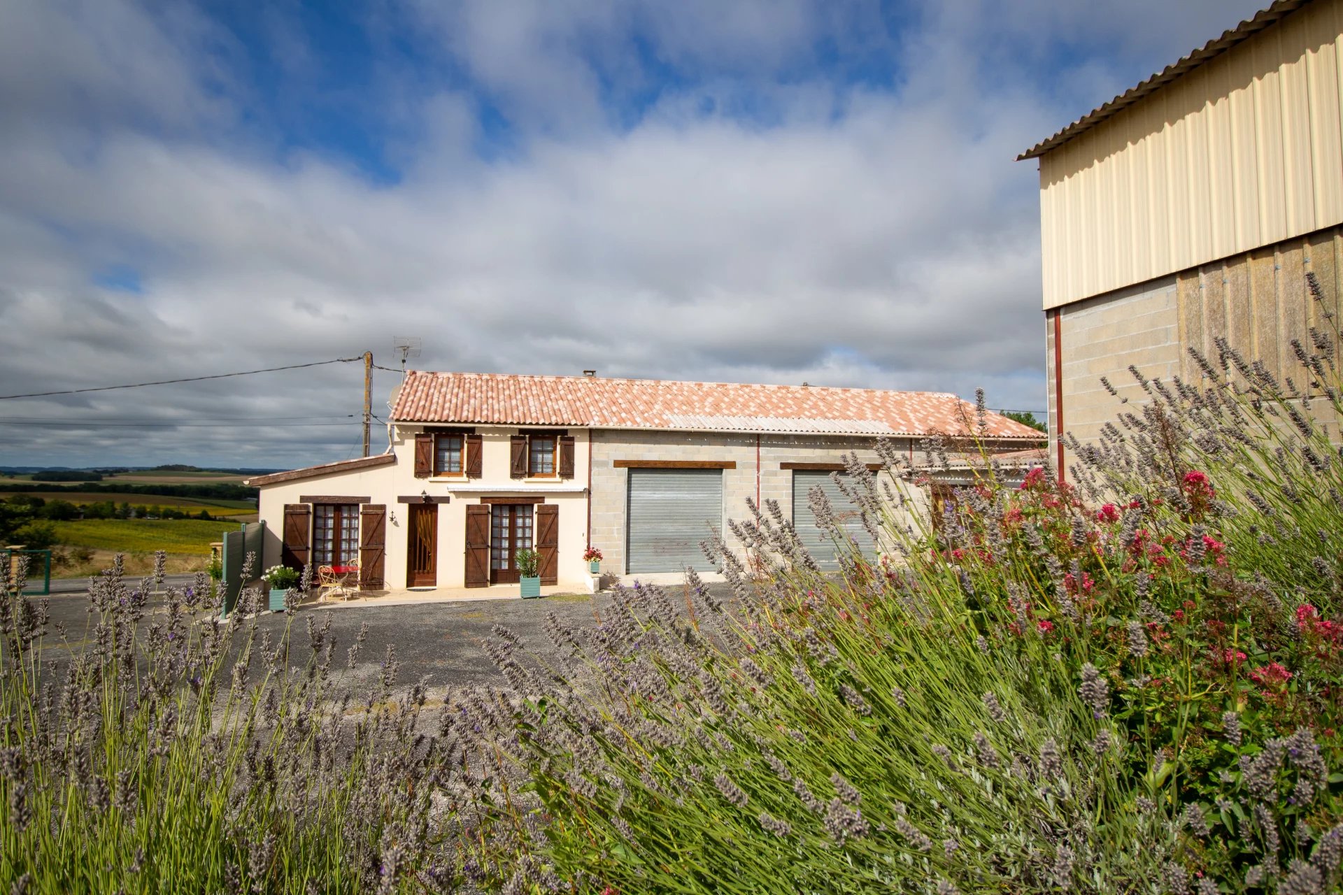 Incredible views from this country home with outbuildings