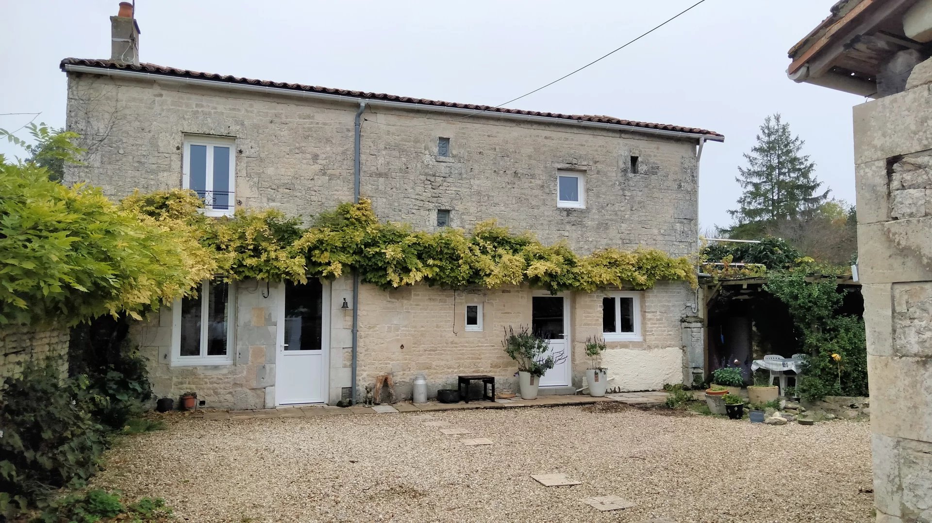 Immaculate detached stone village house with pool