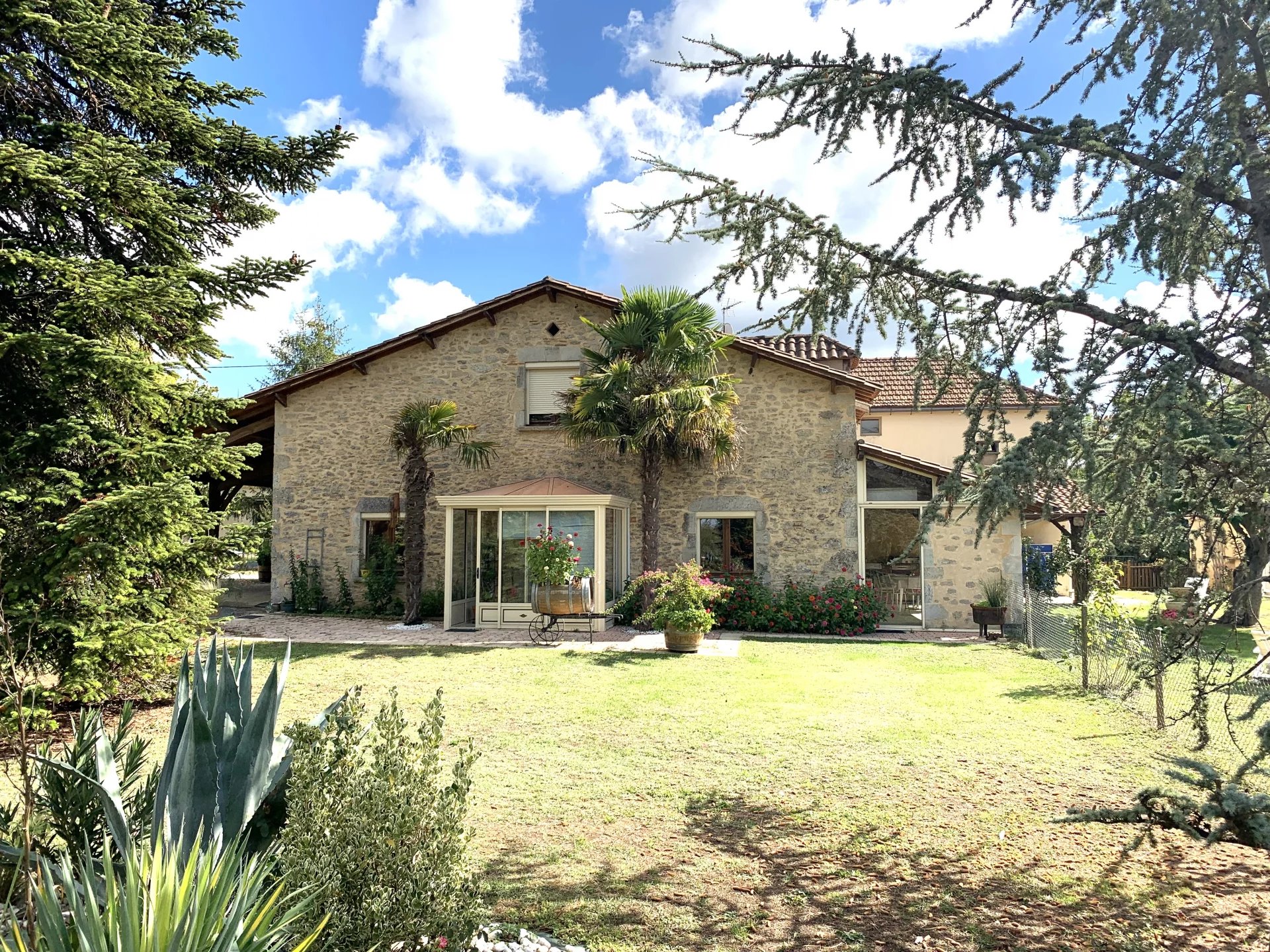 Renovated farmhouse with separate cottages and outbuildings