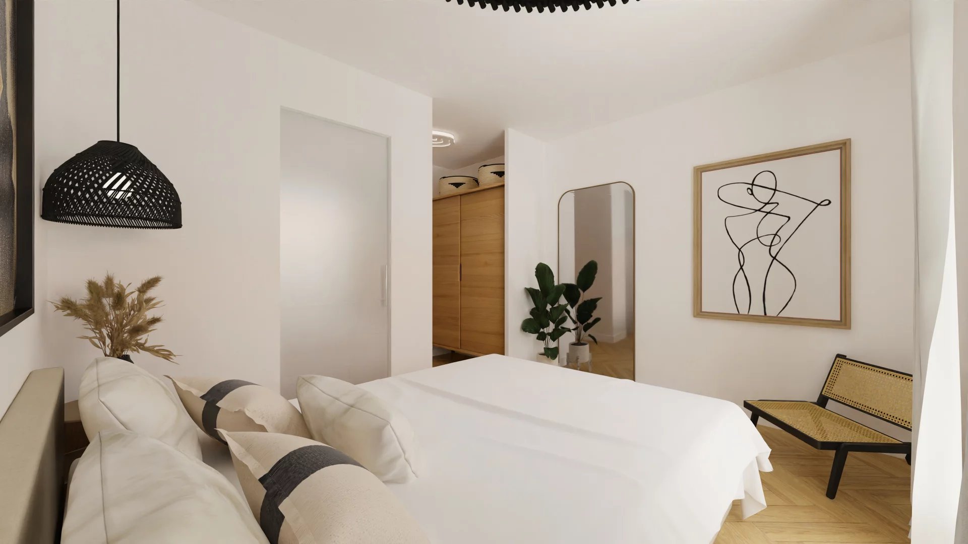 Quartier des Thermes, new apartment with outdoor space