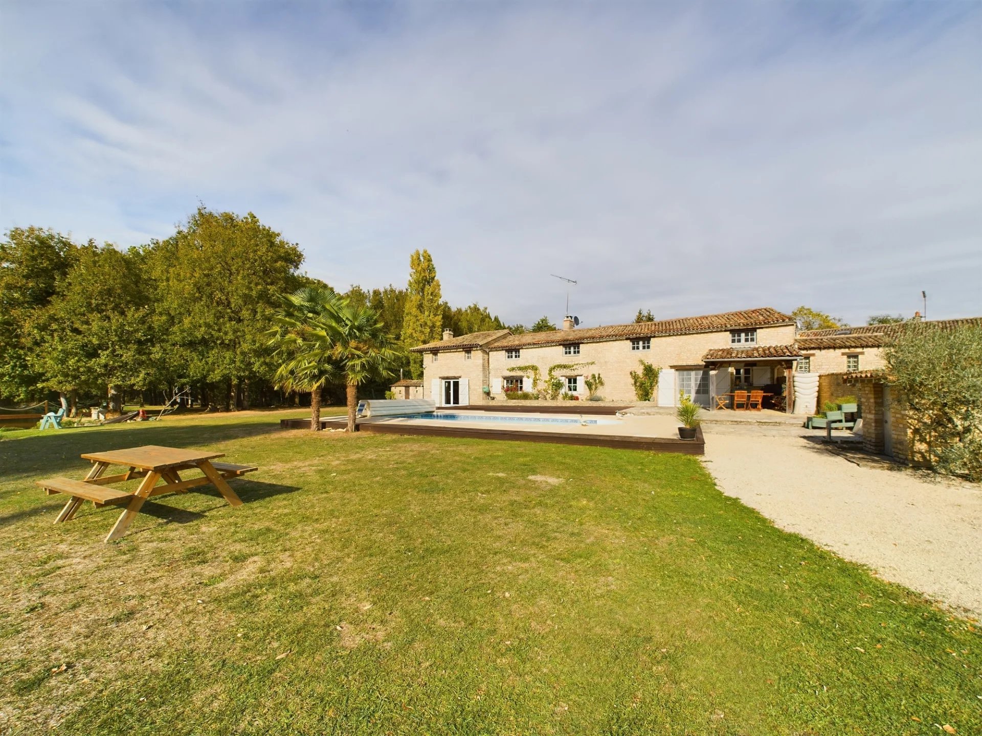 Exceptional property with gite, heated pool, pond and exquisite gardens