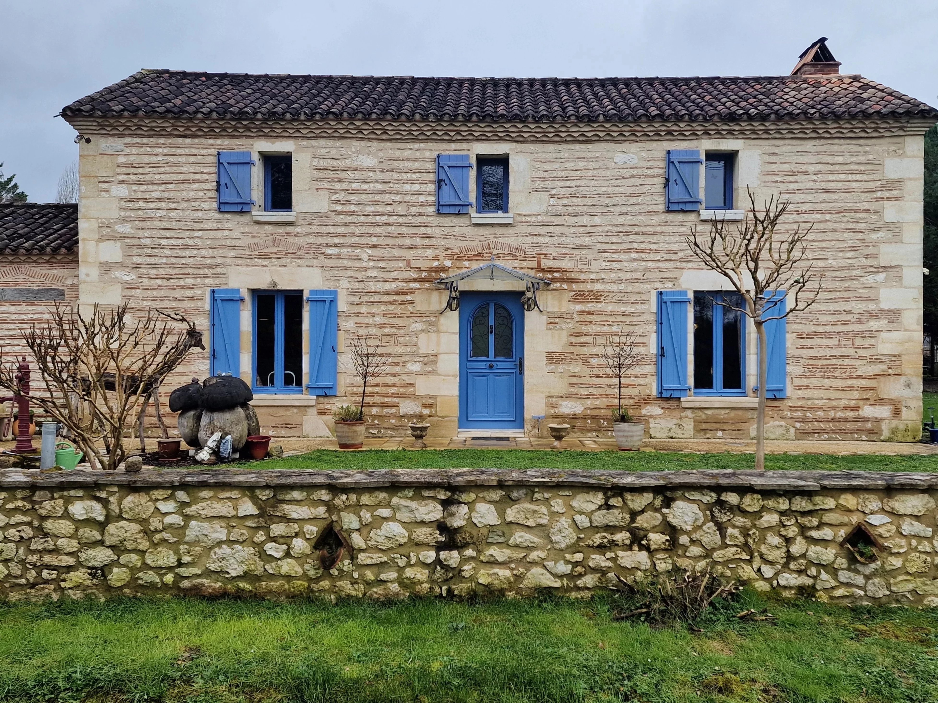 3 houses, barns, land and views!