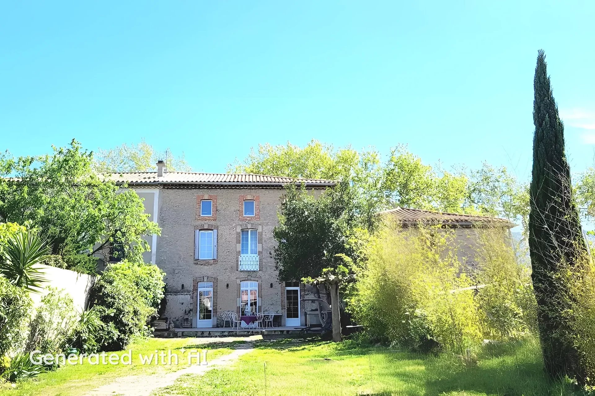 Prestigieuse propriété de 6 chambres avec grand jardin