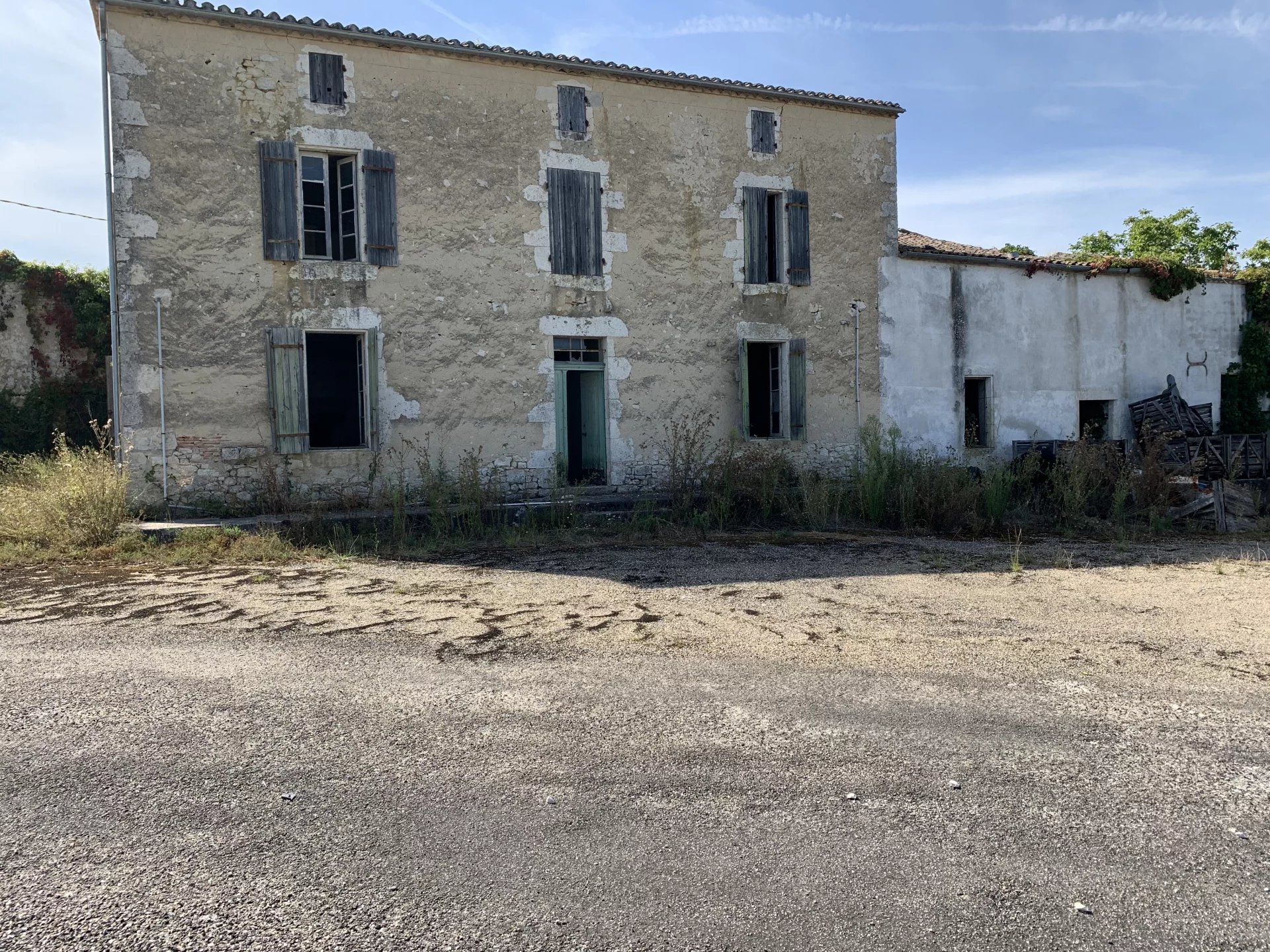 Farmhouse in need of renovation