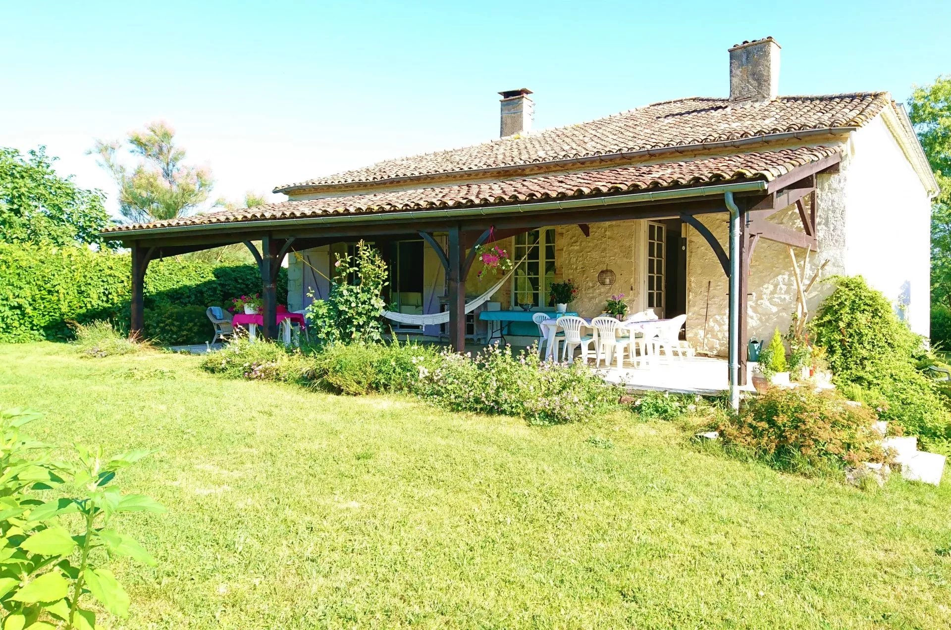 Former presbytery in a small hamlet