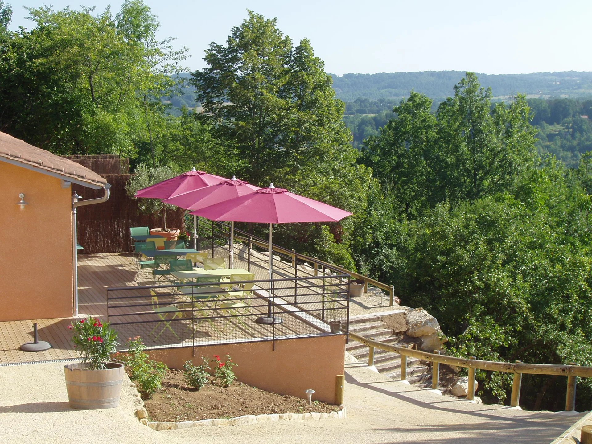 Propriété de village située dans les hauteurs de Belves, Dordogne avec Vue Panoramique