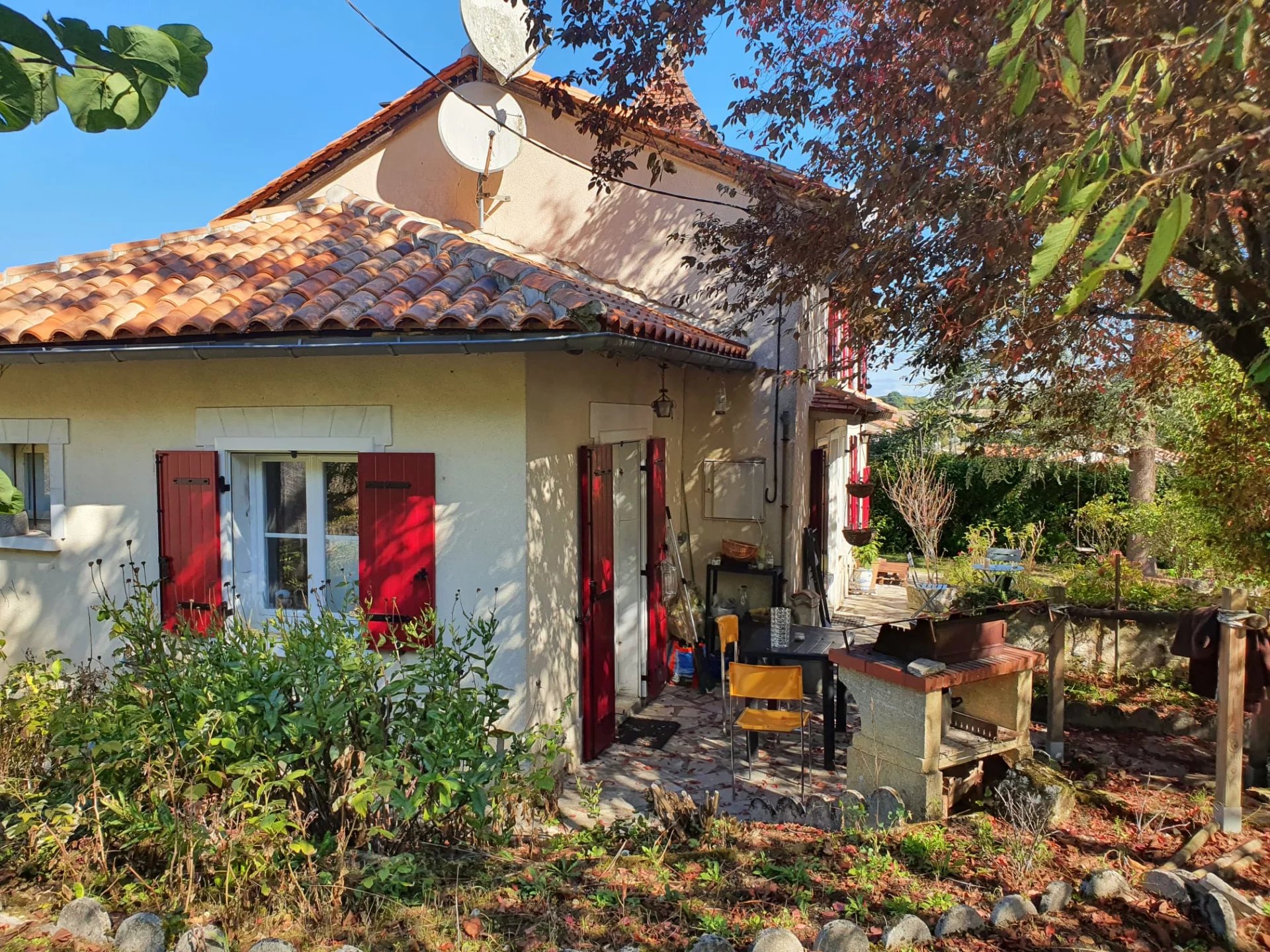 Fairy tale house with enchanted garden