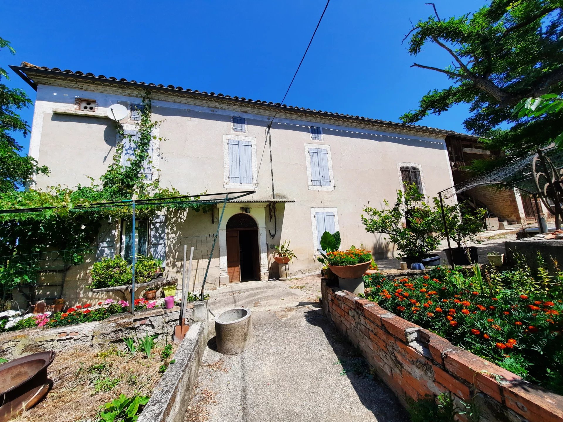 Maison de Vigneron avec 1.7Ha de terrain!