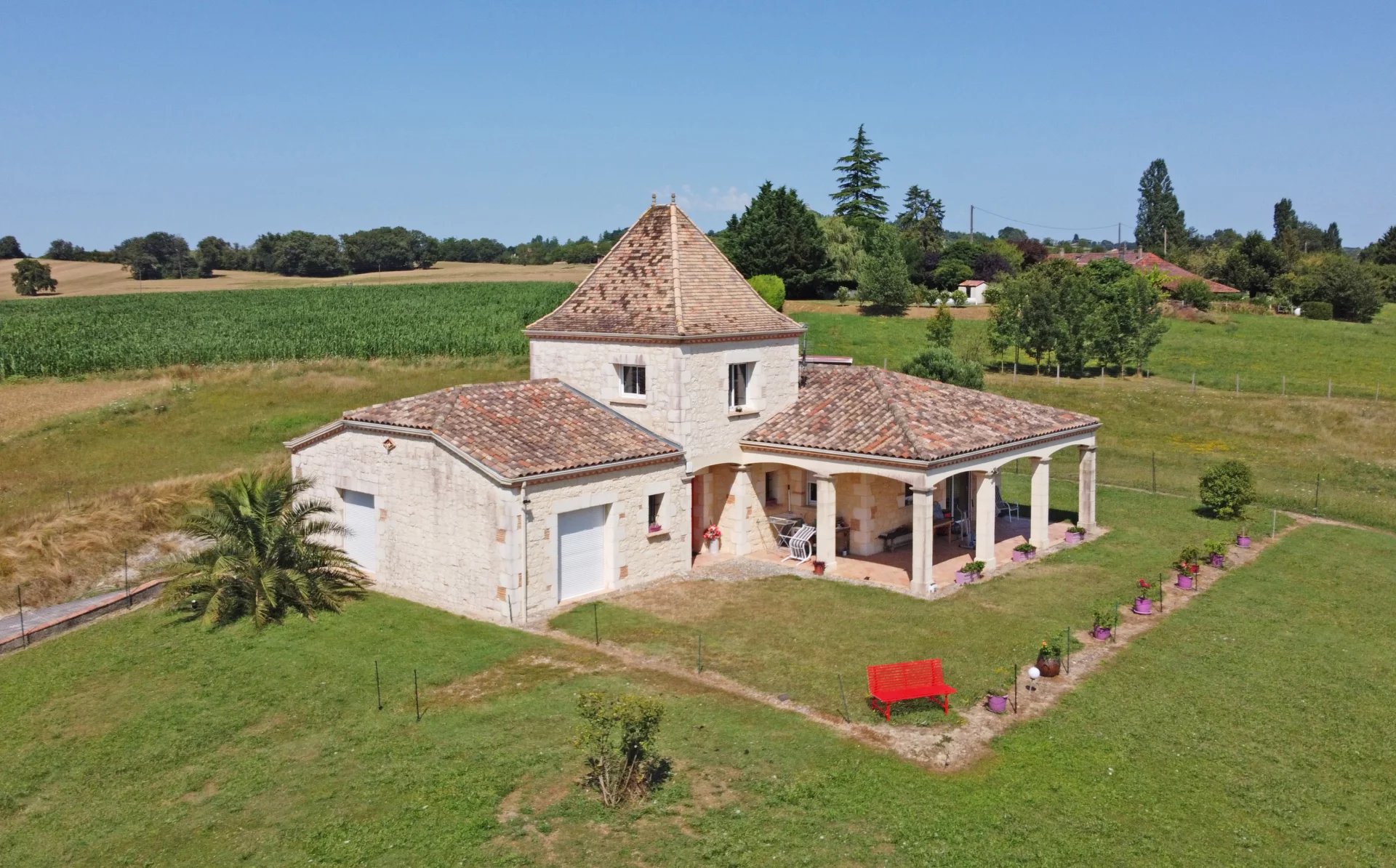 Maison contemporaine avec vue imprenable