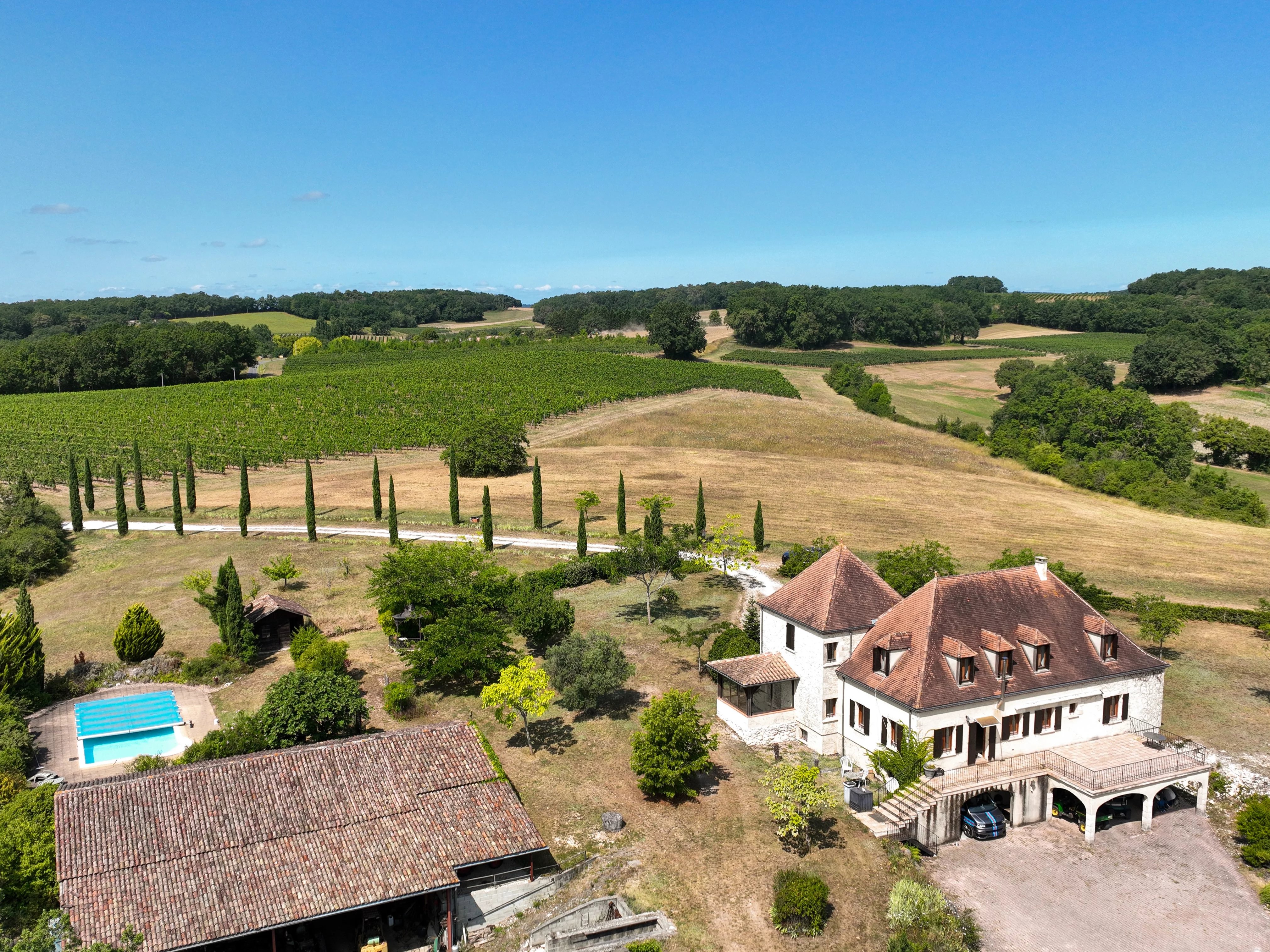 Domaine de 62 hectares près de Eymet