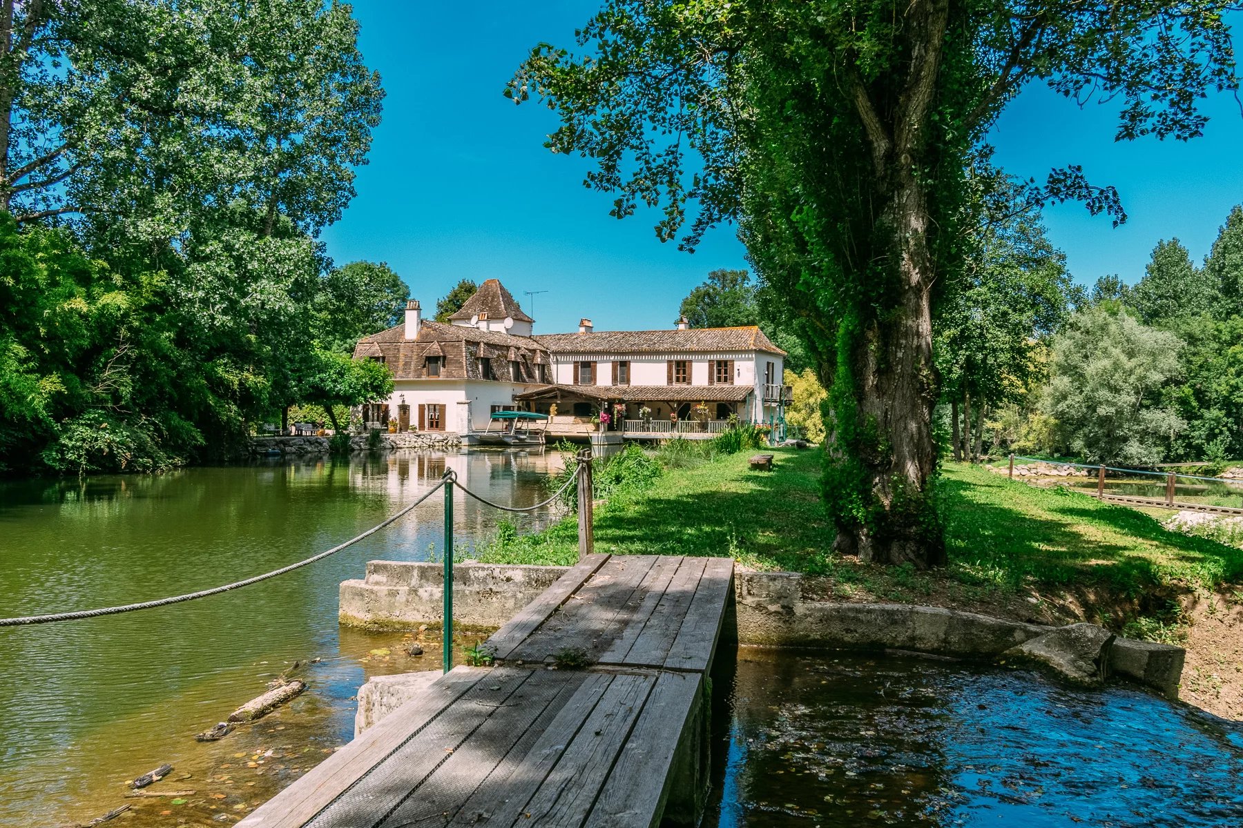 Moulin magnifiquement conservé