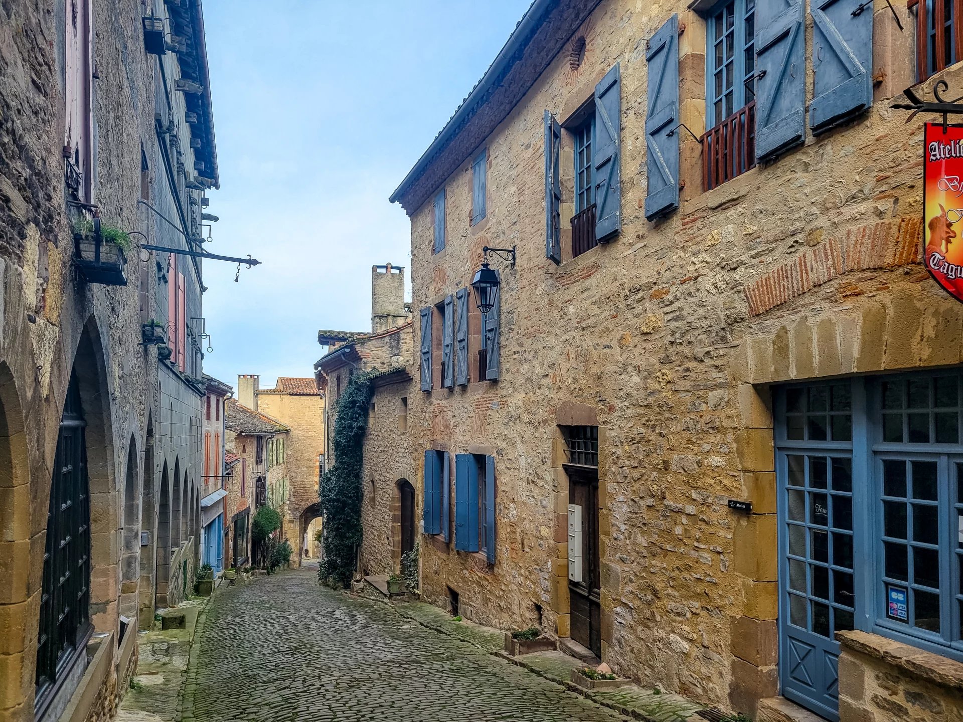 Medieval building in heart of one of the Beaux Villages of France