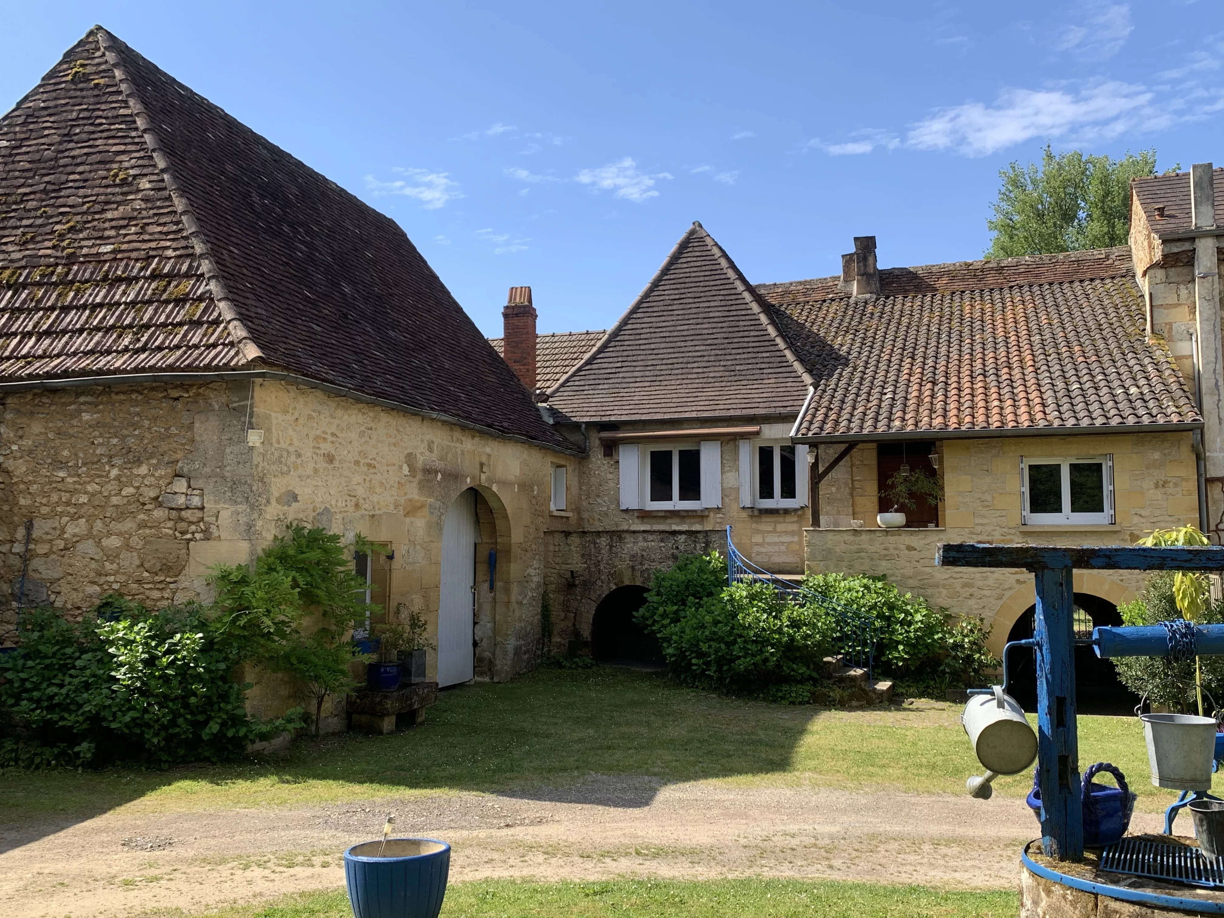 Character Stone House in the Heart of a Vibrant Town