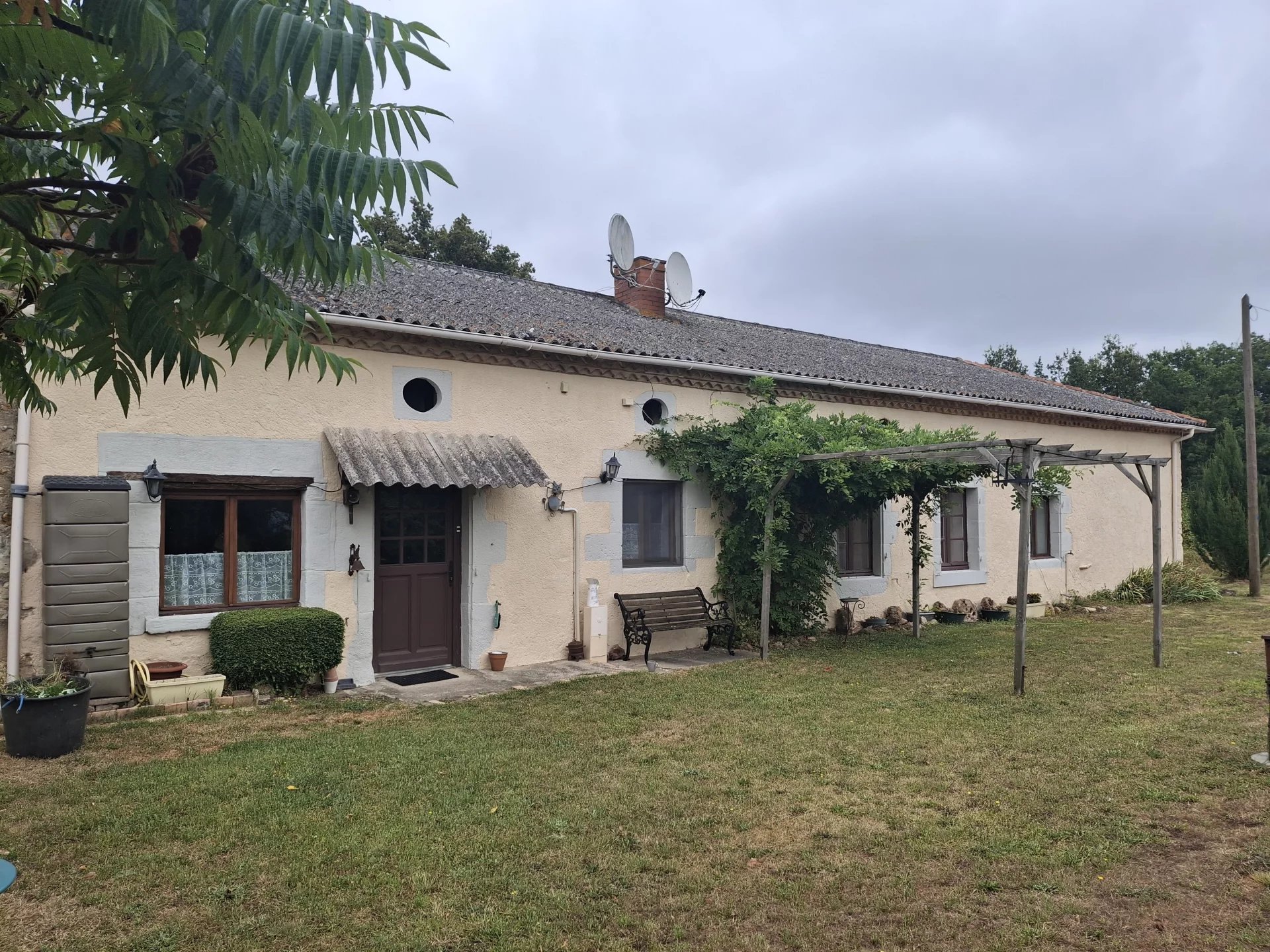 Spacious characterful farmhouse with great outside potential