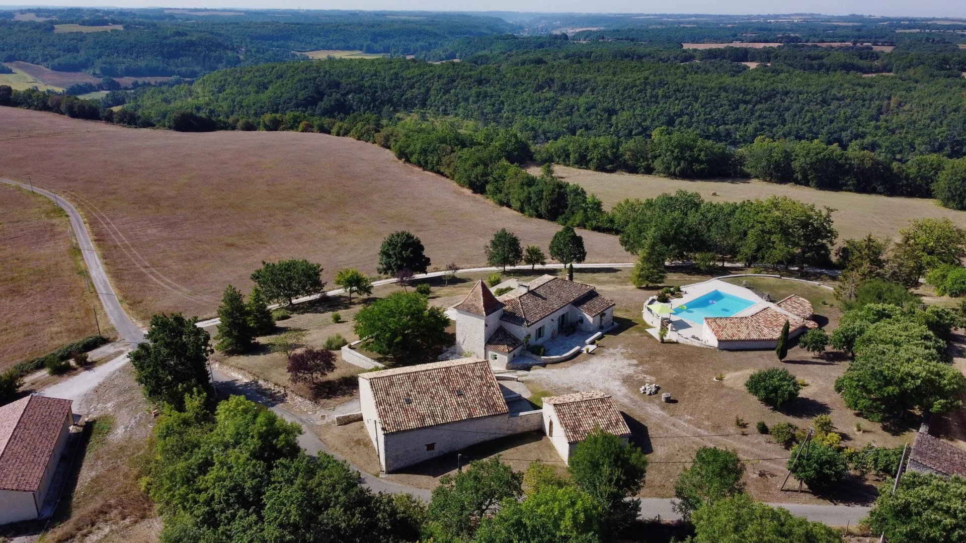 Vue panoramique pour cette propriété de caractère