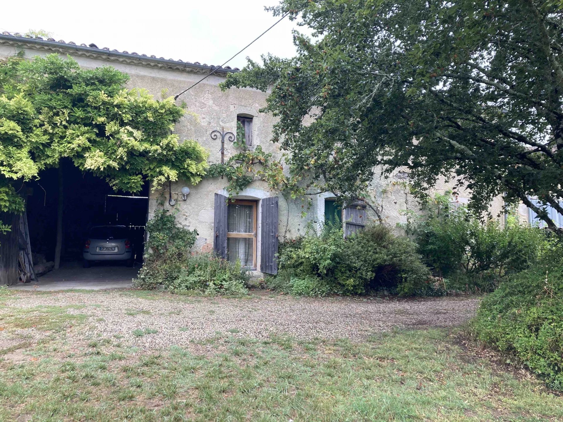 Character filled house, with good views, barn and pool