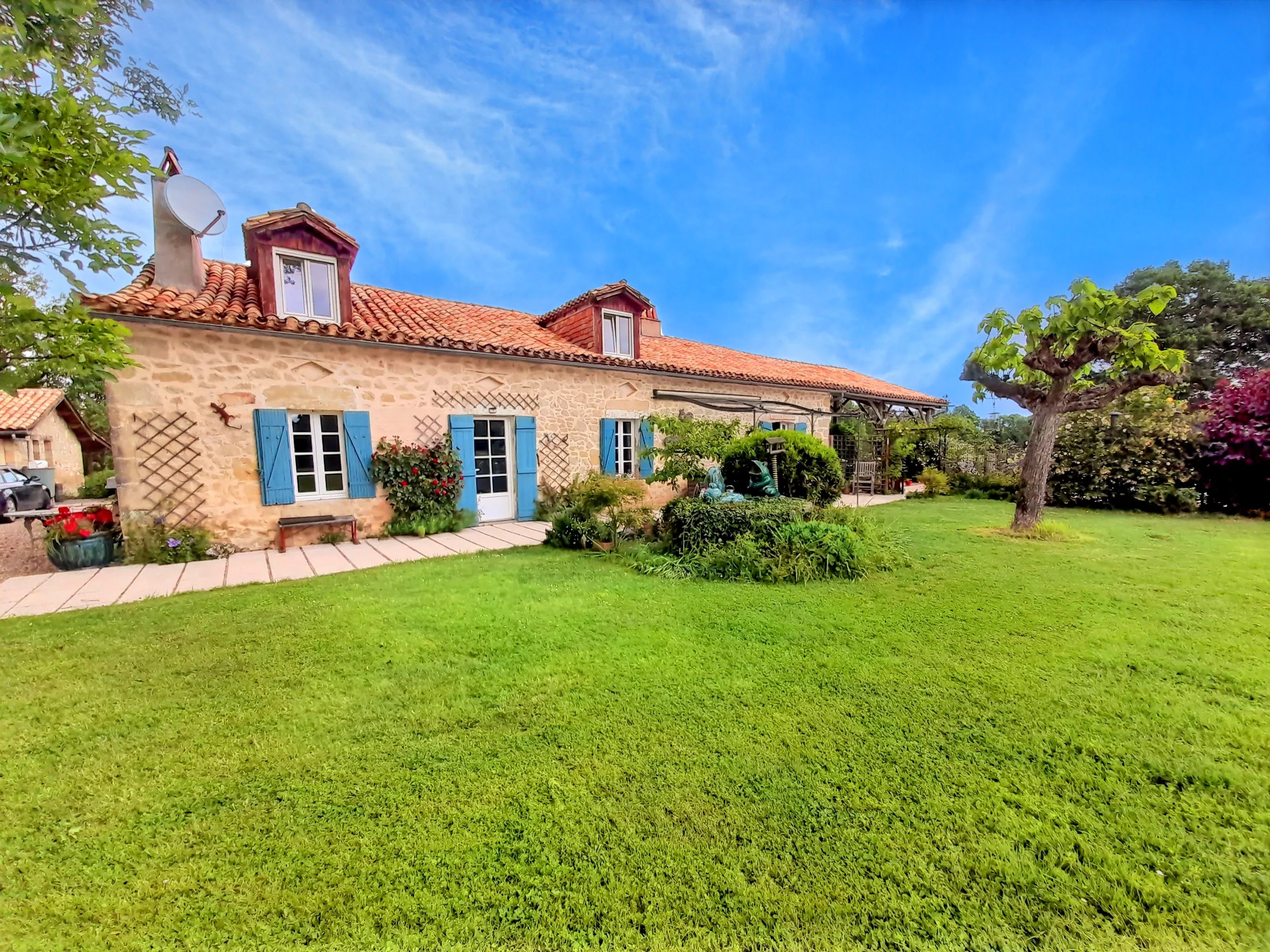 Maison de caractère avec piscine